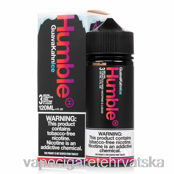 Vape Cigarete Ice Guava Kahn - Humble Juice Co - 120 Ml 6 Mg